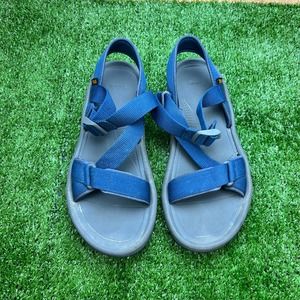 Teva Hurricane XLT2 Cross Strap Sport Sandals Men's Size 12 Navy Hiking 1091589